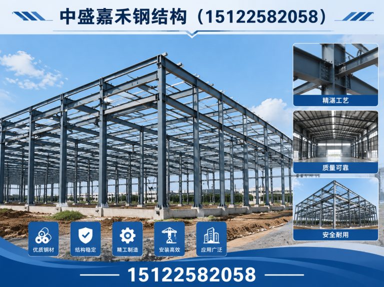 和平区中盛嘉禾钢结构展示图